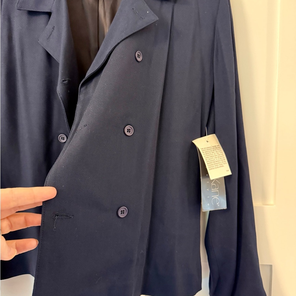 Vintage Deadstock Karen Kane Classic Blue Short Jacket - Picture 6 of 11